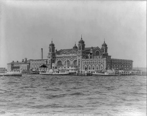 Ellis Island Photo taken in 1905